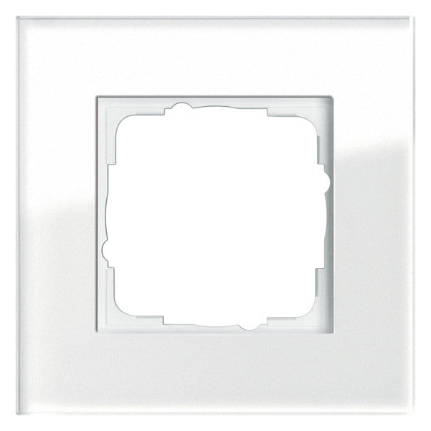 GIRA Rahmen 1f ws glas Esprit 021112