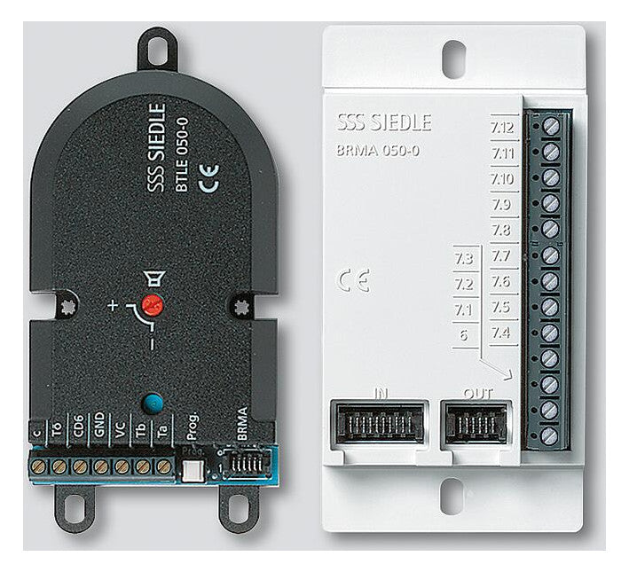 SIEDLE Türlautsprecher EB sw 12RT Bus BTLE 051-05 124x60x31mm