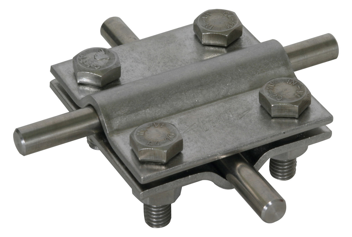 DEHN SE Kreuzverbinder V4A unbeh 10mm KS 8.10 8.10 FL30 V4A Sechskantschraube