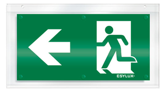 ESYLUX Piktogramm Ausgang li SLX 32 DISPLAY SYMBOL 1-SIDE LEFT Acrylg