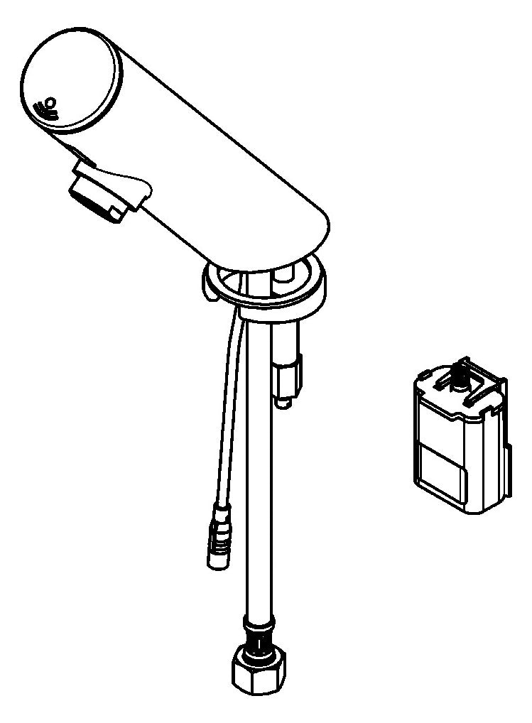 Franke Elek.Standarm., F3, o.Mischung 6l, Batterie | 2030033385