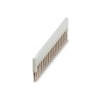 PHOENIX Querverbinder 20p gr steckb isol FBS 20-5 GY 24A m.Berühr.schutz
