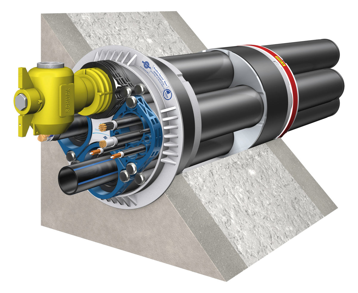 Doyma Quadro-Secura Nova 2 / breit für RMA1" 1xW 1xE 1xT | 242100000004