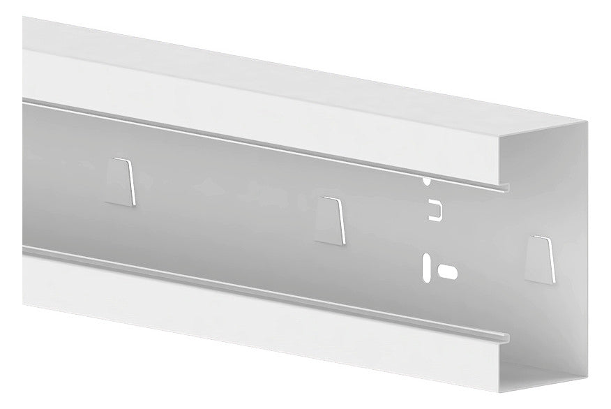 GGK Geräteeinbaukanal ST 130x60mm rws BRS 60x130/80-UT RAL9010 besch