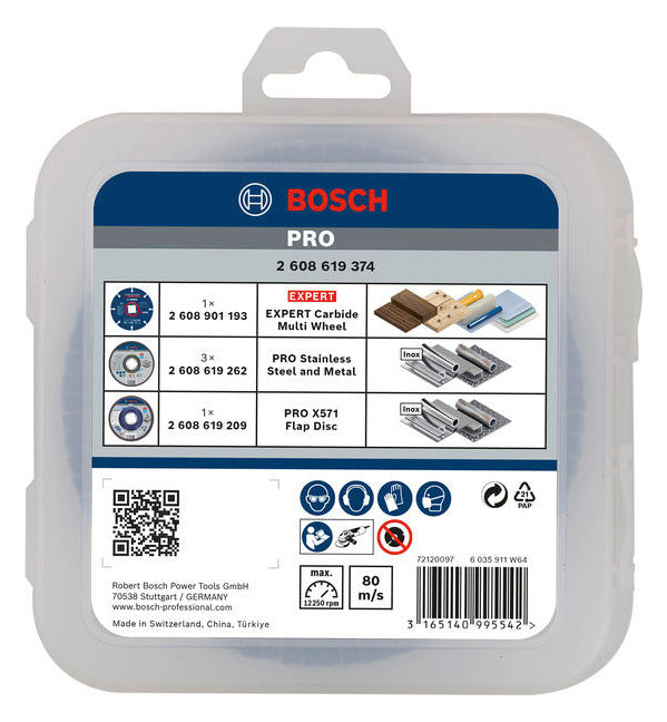 BOSCH-EW Schleifscheibe 125mm Kst 2608619374 f.Metall