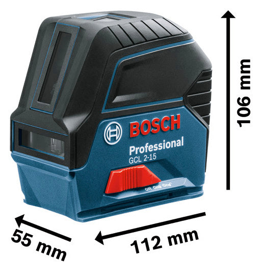 BOSCH-EW Messlaser Kl.2 15m Professional GCL 2-15