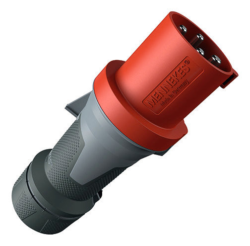 MENNEKES CEE-Stecker 4p 63A IP54 400V/rt PowerTOP Xtra 13106 6h Schraubkl Kst