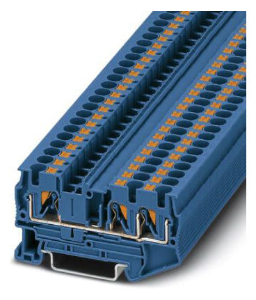 PHOENIX Reihenklemme 1Etage bl 32A TS35 PT 4-TWIN BU