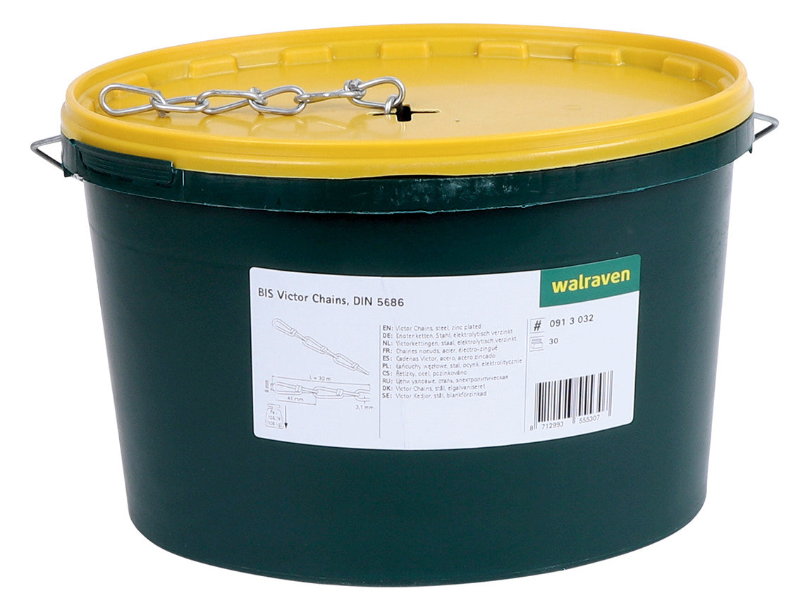 WALRAVEN Knotenkette 3,1x41mm ST g/vz 0913032 1050N