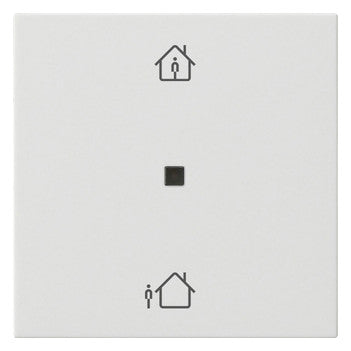 GIRA Tastwippe KNX rws glz Kst Thermopl System 55 510603 Bussystem KNX-RF (Funk)