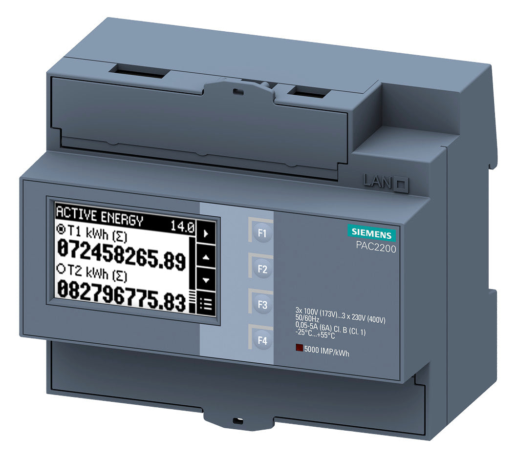 SIEMENS Kombimessgerät 7KM2200-2EA30-1DA1 Strommessgerät/Q/Hz/V
