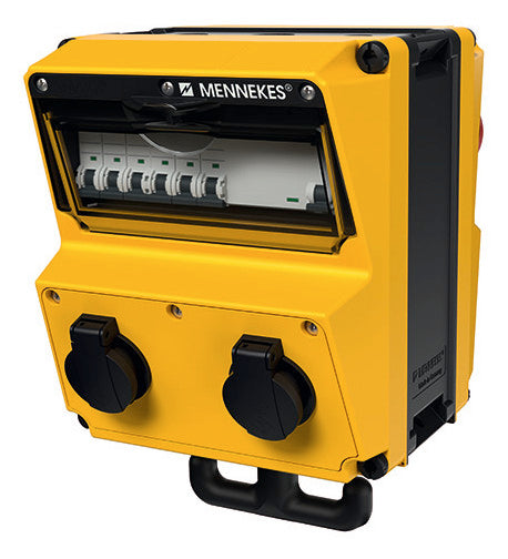 MENNEKES Energiewürfel Kst ge IP44 AMAXX 970004GE 2x16A5p400V 4Steckd
