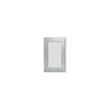 SIEDLE Putzblende 2f AP si alu Vario VA/NB 611-2/1-0 SM 170x270x2mm