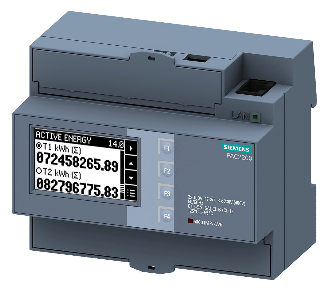 SIEMENS Kombimessgerät A/Q/Hz/V/P 7KM2200-2EA30-1EA1