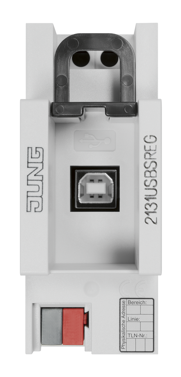 JUNG Datenschnittstelle REG 2TE KNX USB 2131 USBS REG