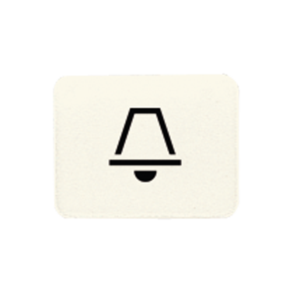 JUNG Schalter-Symbol Klingel ws all 33 K