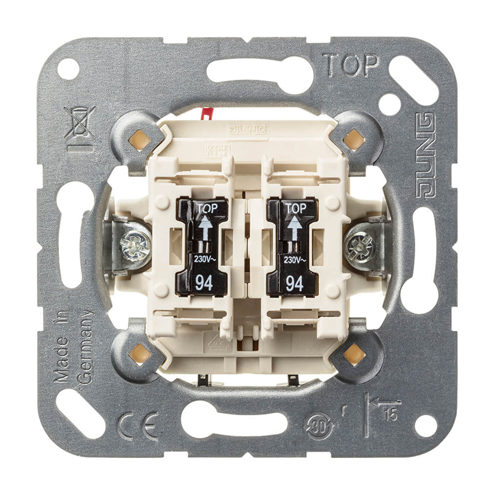 JUNG Wipptaster-Modul 2S UP IP20 m.Bel 535 U 5
