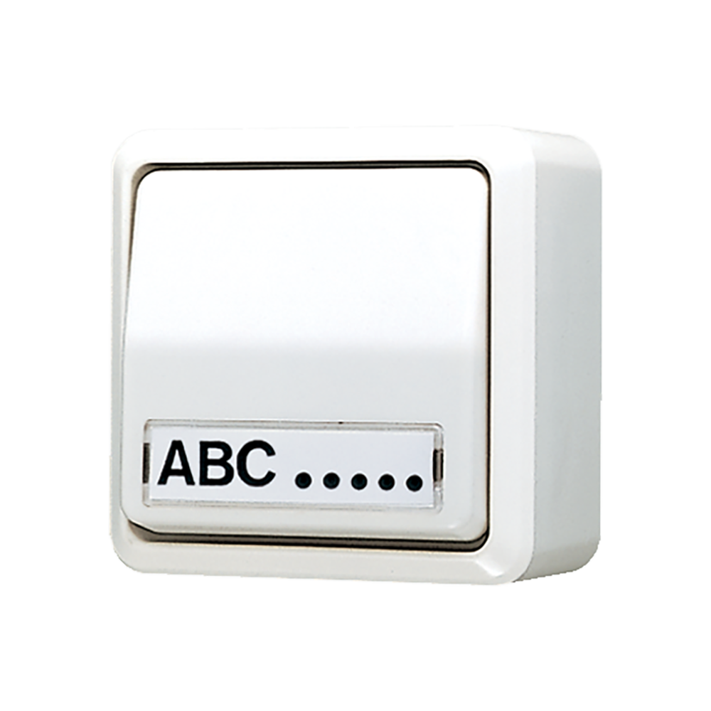JUNG Wechselschalter aws glz AP IP20 1f AP 600 606 ANA WW