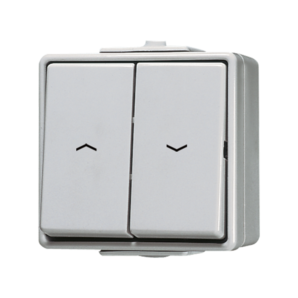 JUNG Jalousieschalter -Einsatz gr glz 1p WG 600 609 VW Wippe IP44