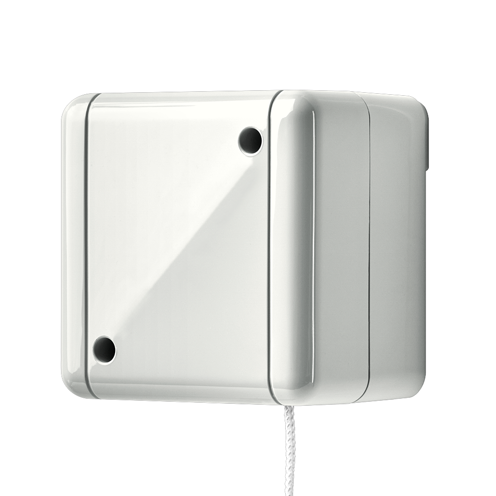 JUNG Zugtaster-Modul gr 1W AP IP44 WG 800 833 ZW