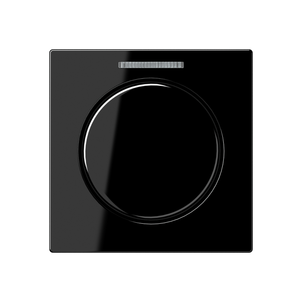 JUNG Drehknopf Symbol Dimmer sw glz A 1540 BF KO5 SW