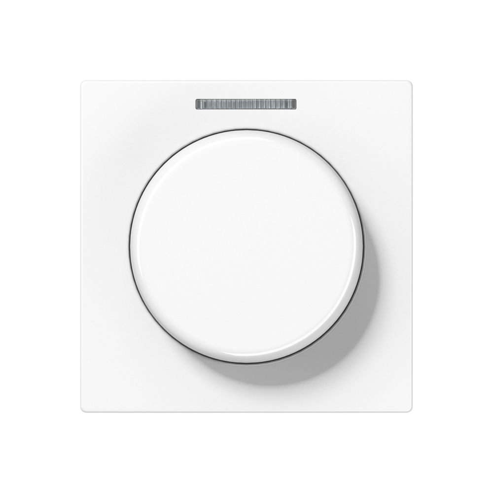 JUNG Drehknopf Symbol Dimmer aws glz AS/A A 1540 KO5 WW