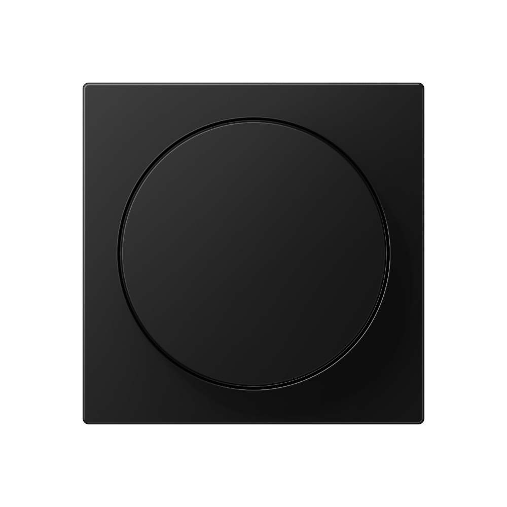 JUNG Abdeckung Symbol Dimmer gra-sw mt A 1740 BF SWM