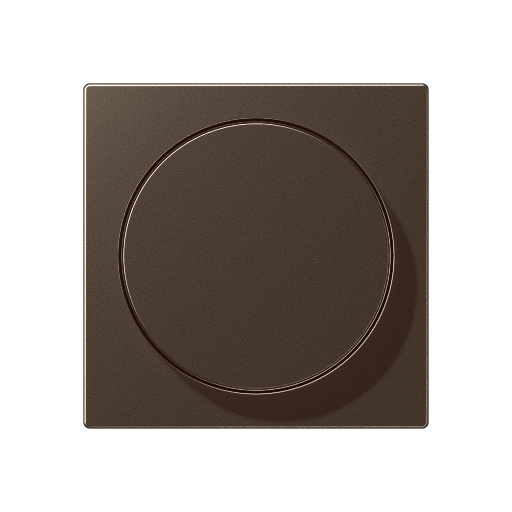 JUNG Abdeckung Symbol Dimmer mokka mt A 1740 MO