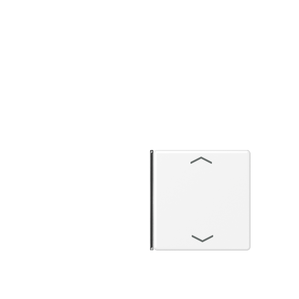 JUNG Wippe 1t Schalter schn-ws mt A 404 TSP WWM 14 Pfeile f.Bussystem