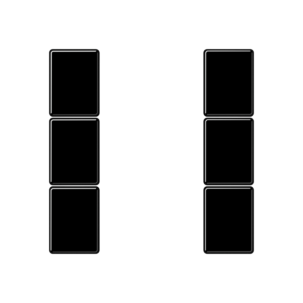 JUNG Taste 3t Schalt/Dimm sw glz A 503 TS SW f.Bussystem