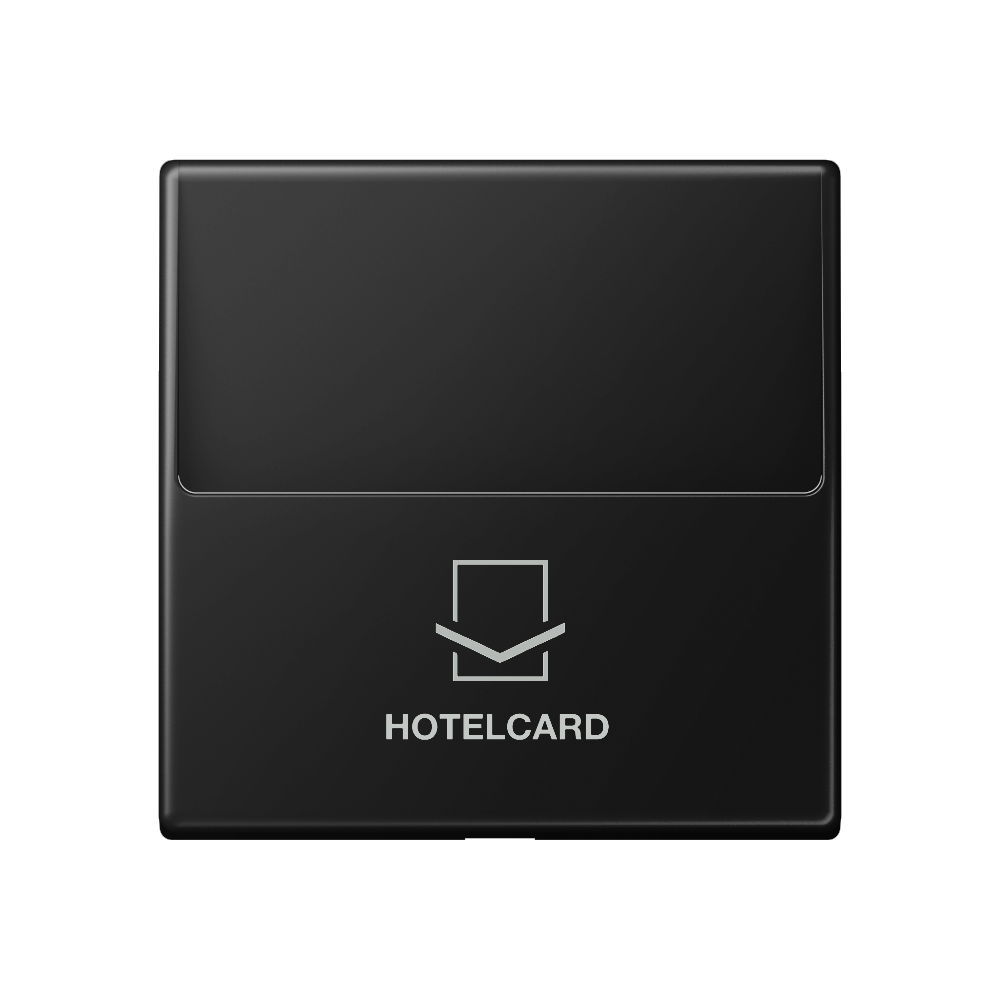JUNG Hotelcard Schalter gra-sw mt A 590 CRD SWM Hotelcard