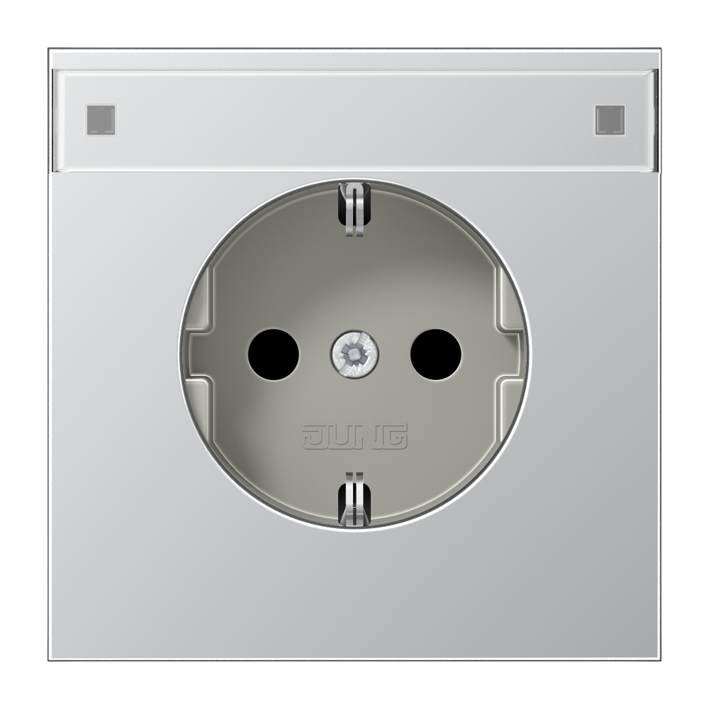 JUNG Steckdose 1f alu mt UP IP20 BSF LS AL 1520 NA vert