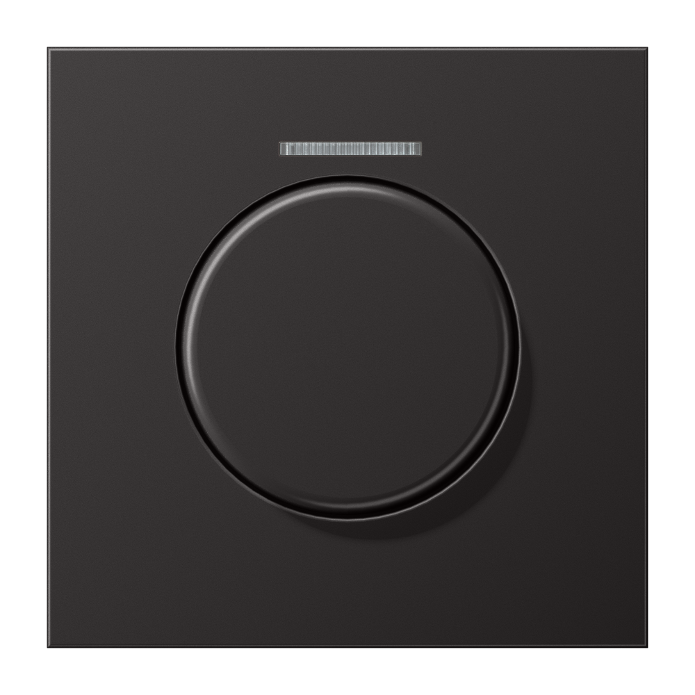 JUNG Drehknopf Symbol Dimmer alu mt LS AL 1940 KO5 D