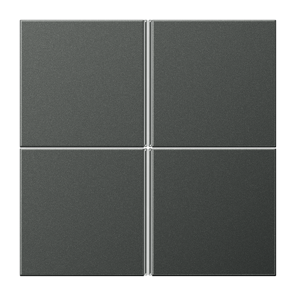 JUNG Taste_4t Schalter anth mt LS AL 2404 TSA AN f.Bussystem