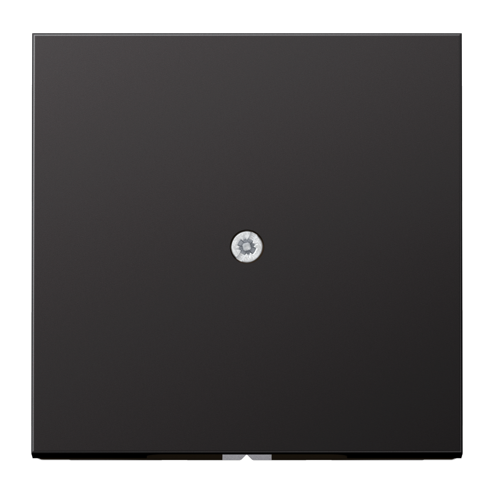 JUNG Zentralplatte Kabelausl alu LS AL 2990 A D Schraubbef