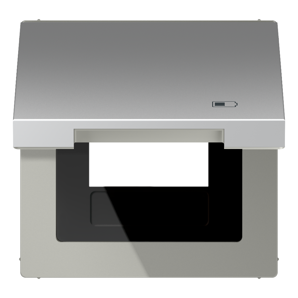 JUNG Klappdeckel alu LS AL 2990 KL USB