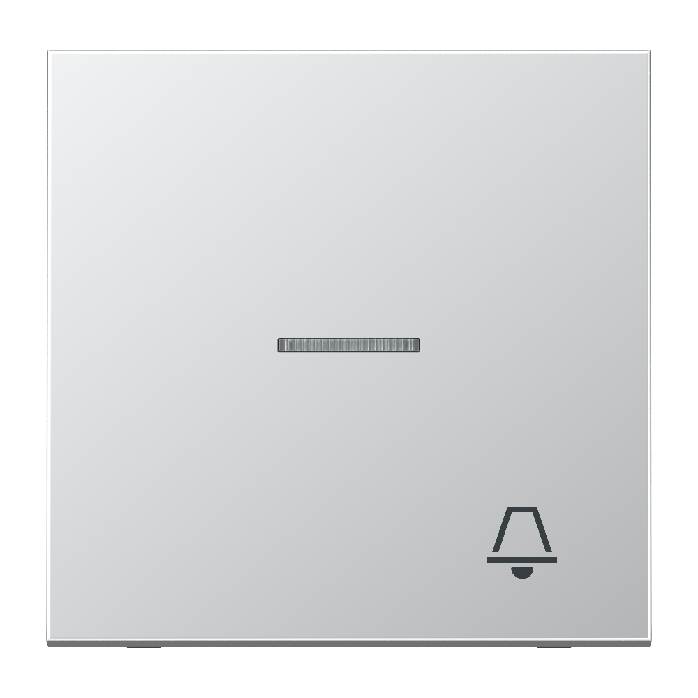 JUNG Wippe 1t Schalter alu mt Klingel LS AL 2990 KO5 K