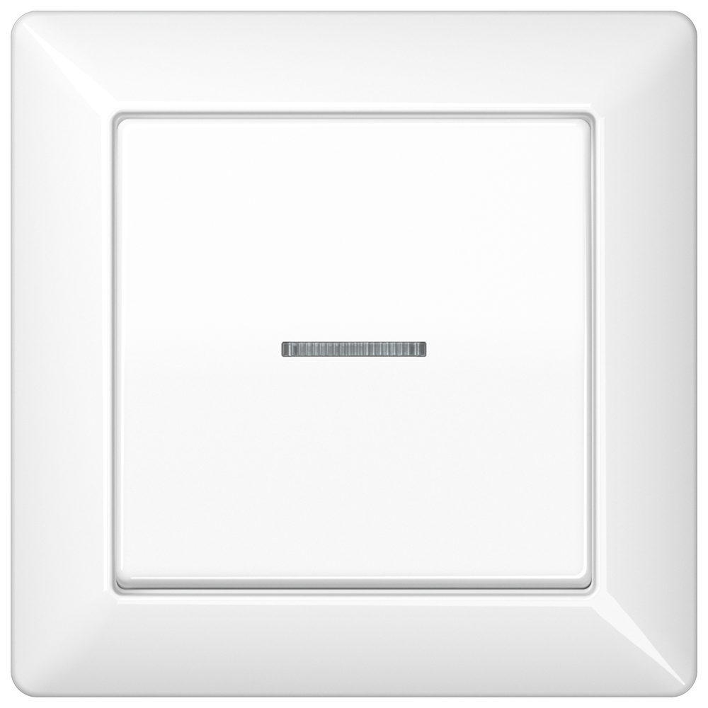 JUNG Abdeckung Schalter aws glz AS / AS 500 AS 590 KO5 WW f.Bussystem