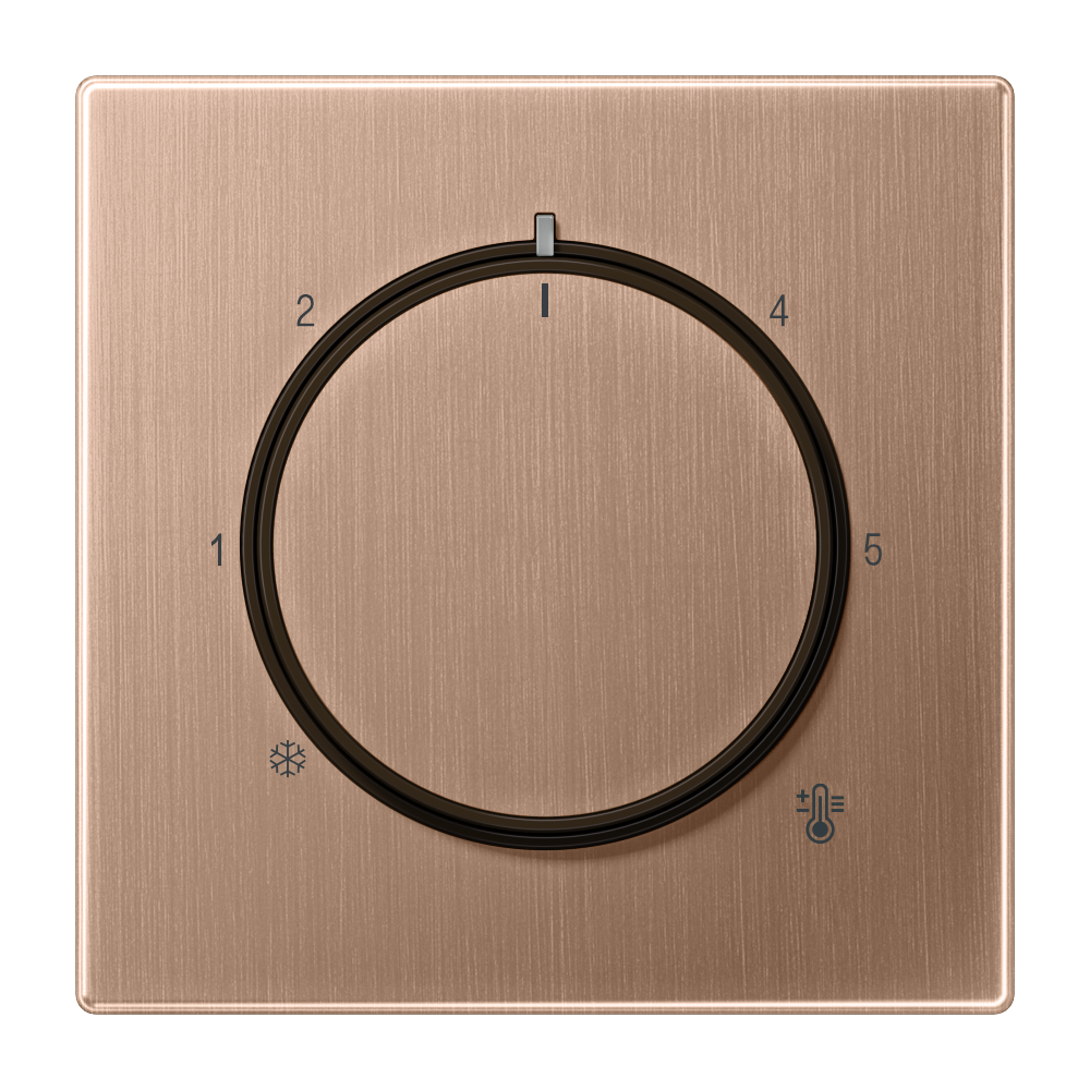 JUNG Abdeckung Raumtemp brz mt BRG 1749