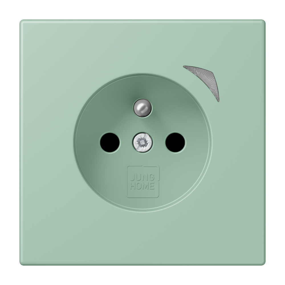 JUNG Steckdose 1f ver_ang_cla mt UP m.BS BT LC 1521 F S 217 Schutzk IP20 vert