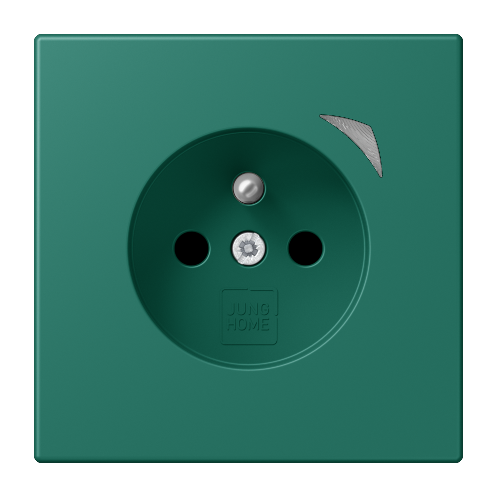 JUNG Steckdose 1f ver_ang mt UP m.BS BT LC 1521 F SE 216 Schutzk IP20 vert