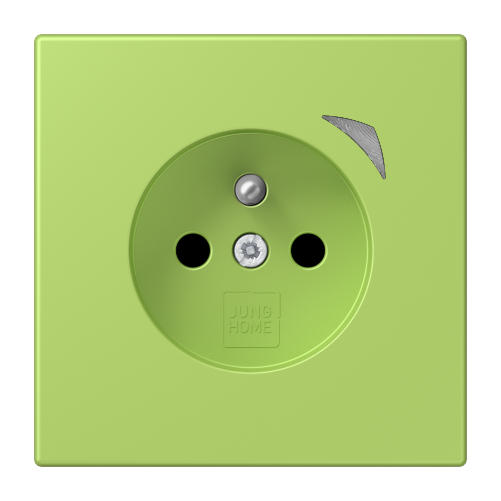 JUNG Steckdose 1f ver_cla mt UP m.BS BT LC 1521 F SE 221 Schutzk IP20 vert