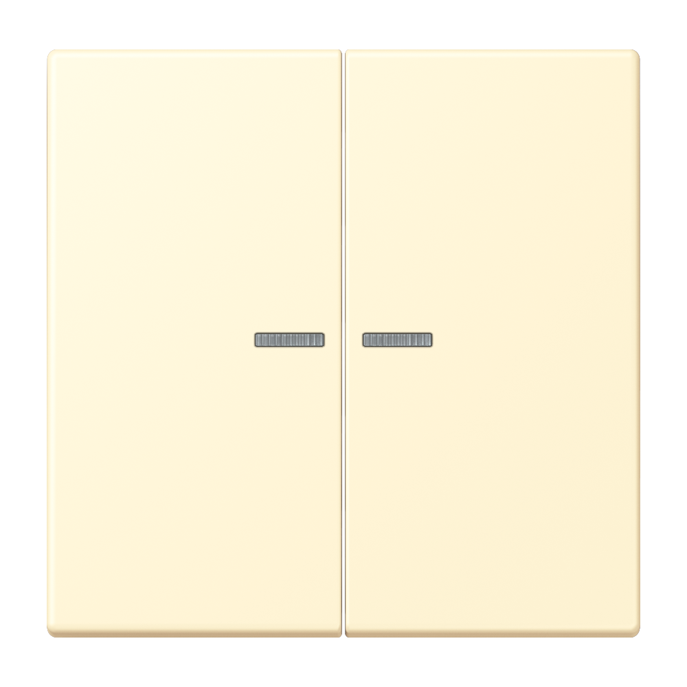 JUNG Bedienelement 2f blanc m.Abd mt LED BT LC 17102 201 f.Dimmeins f.Schalteins