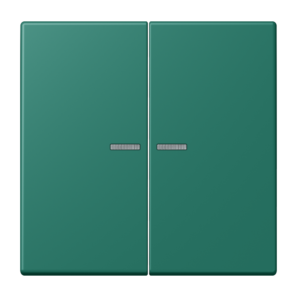 JUNG Bedienelement 2f ver_ang m.Abd mt BT LC 17102 216 f.Dimmeins f.Schalteins