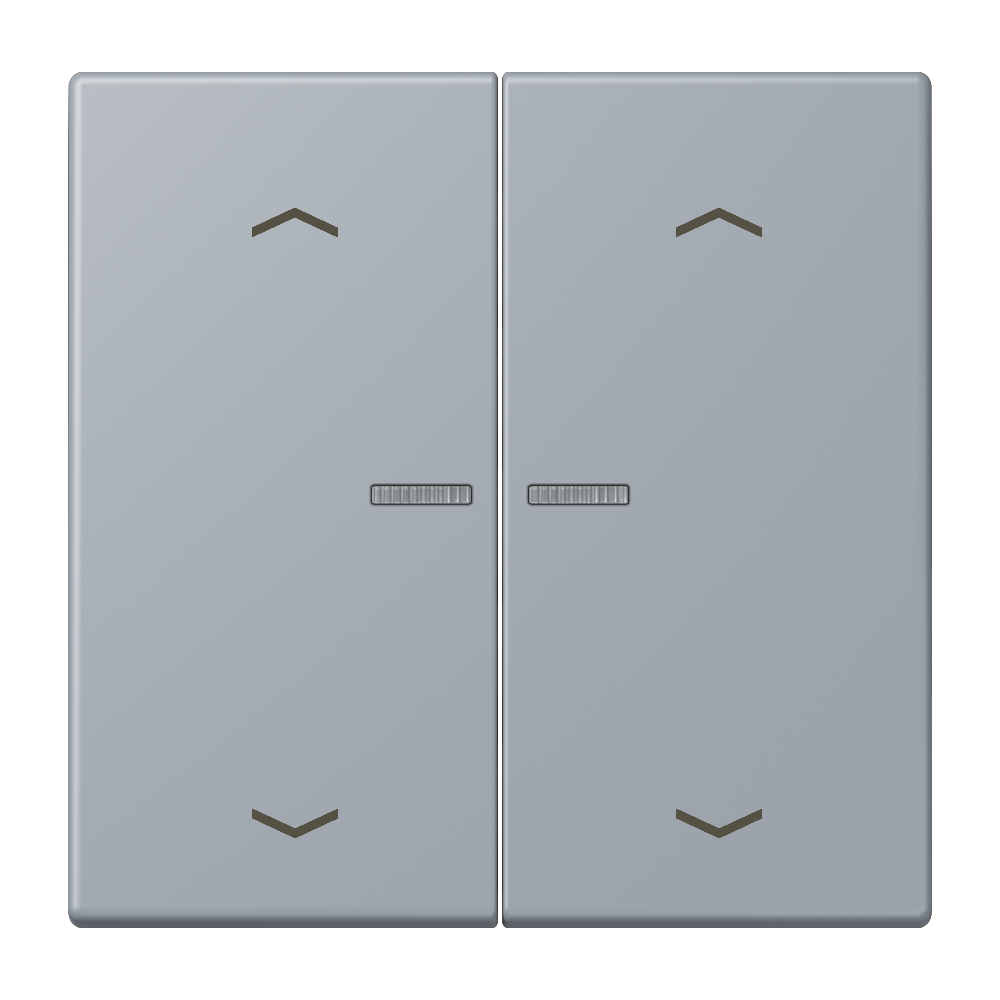JUNG Bedienelement 2f gri_cla_59 m.Abd BT LC 17102 P 257 f.Dimmeins mt LED