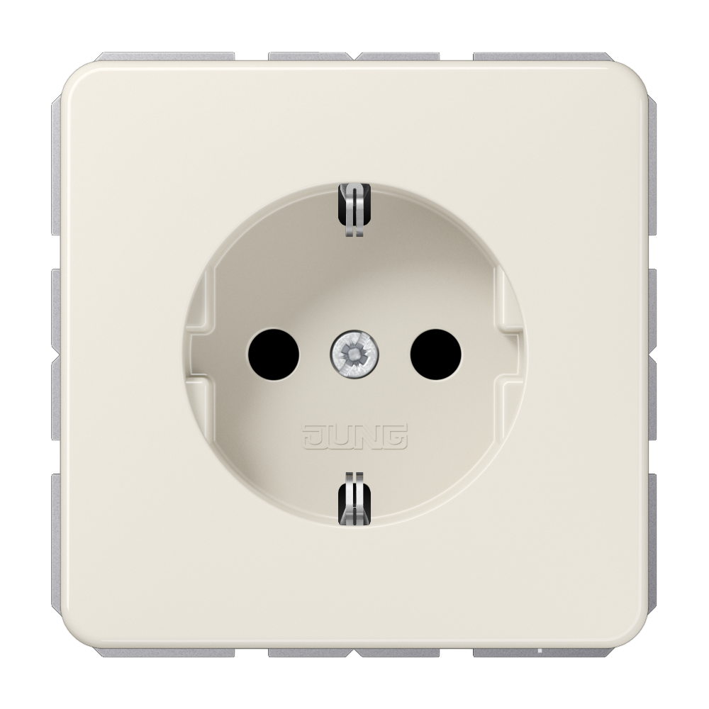 JUNG Steckdose 1f cws glz UP IP20 vert CD 1521 BF