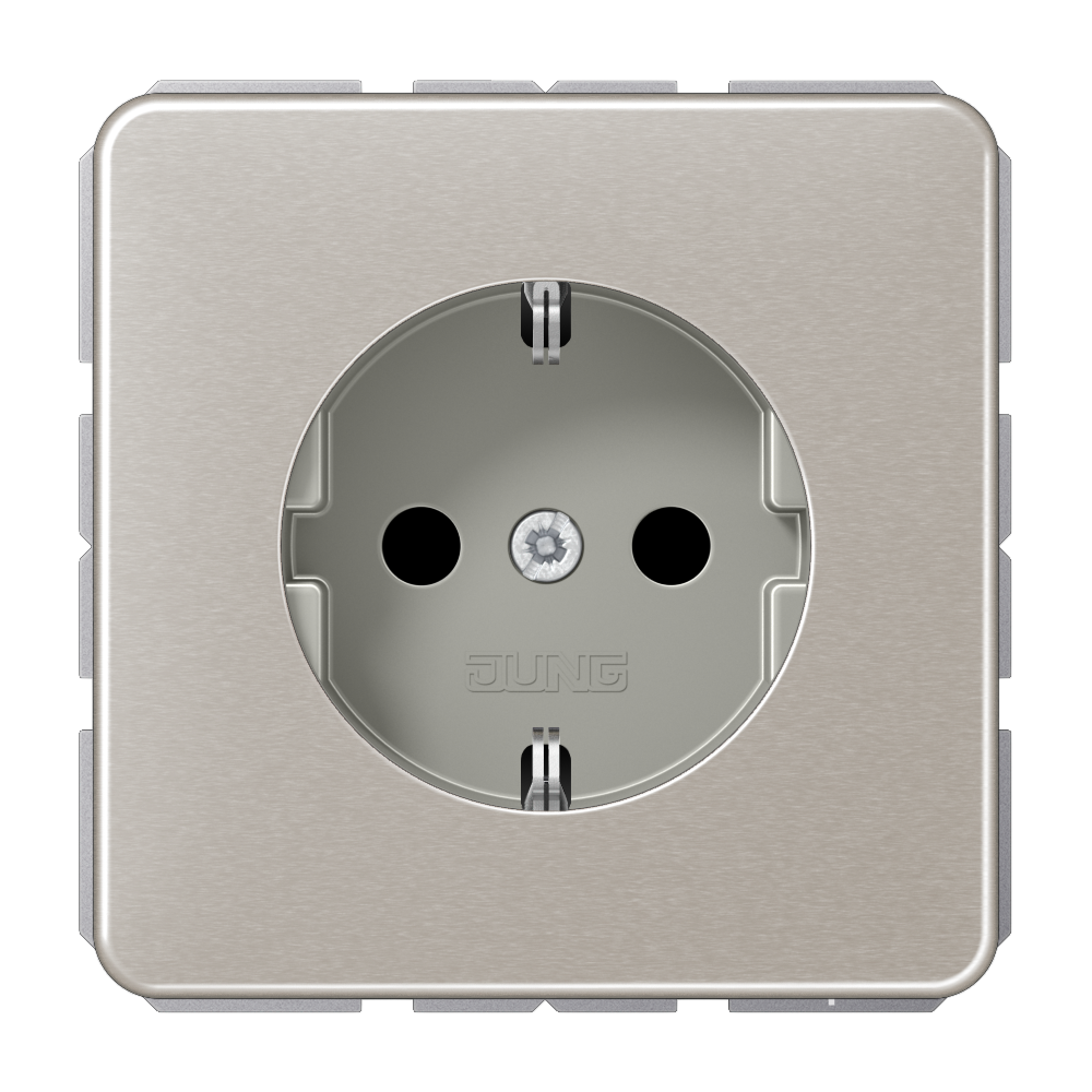 JUNG Steckdose 1f pt glz UP IP2X CD 1521 PT