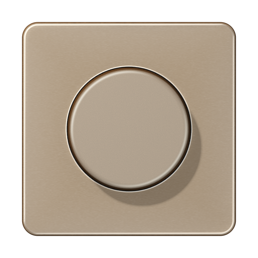 JUNG Drehknopf Symbol Dimmer go/brz glz CD 1540 GB