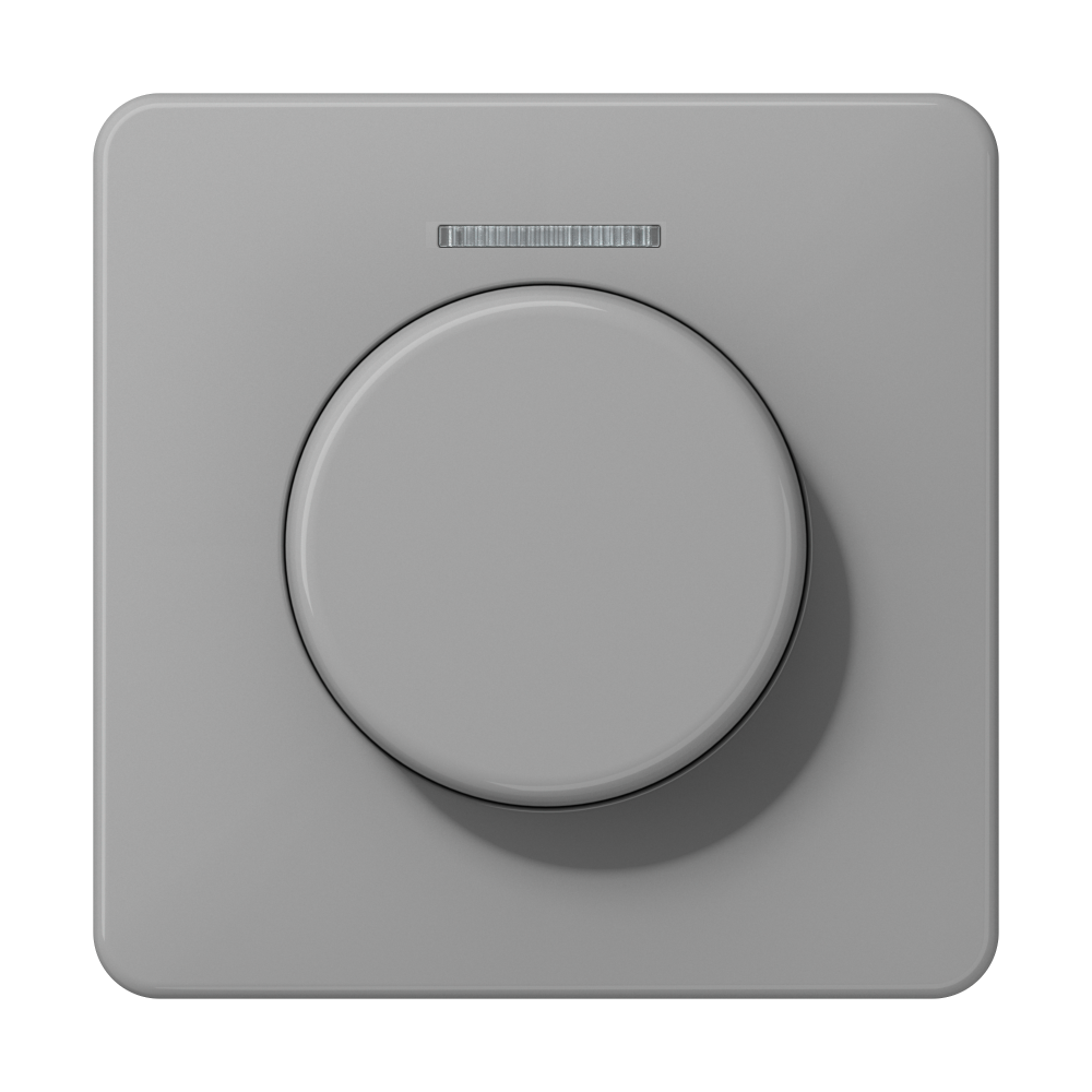 JUNG Drehknopf Symbol Dimmer gr glz CD 1540 KO5 GR