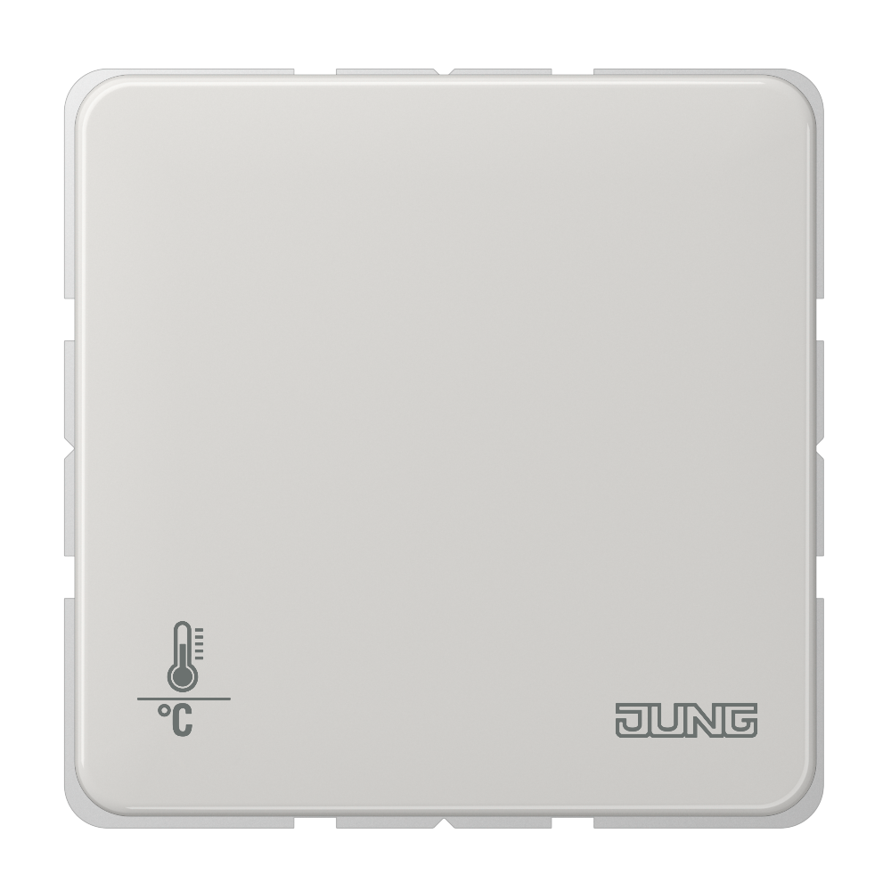 JUNG Raumtemperaturregler UP KNX lgr glz CD 2178 ORTS LG Basiselem